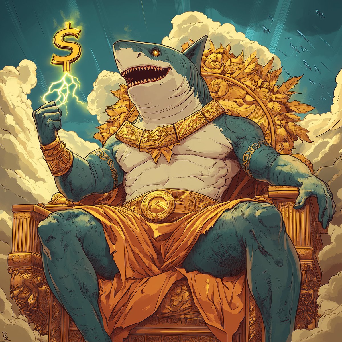 SigmaShark6982's tweet photo. From the depths of the ocean to the heights of Olympus 🏛️⚡️ 
 
SigmaShark rises as the God of Memes & Markets🦈  

Bow to the Shark, for victory is divine. 🚀

👉 Telegram: https://t.co/ufJc4ccPfr  
👉 Dexscreener: https://t.co/zY72GCoH2m  
👉 TikTok: https://t.co/vxhgBSYzOn  
  
#SigmaShark #CryptoGod