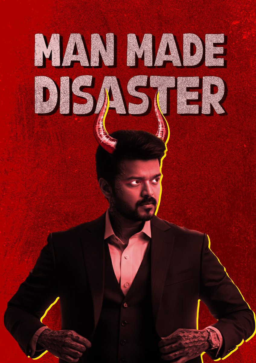 memesarasiyal's tweet image. MAN MADE DISASTER  

#memesarasiyal #ManMadeDisaster #TVKVijayStampede #KARUR #தற்குறிகள்மாநாடு #TVKVettriMaanadu #TVKMaduraiManaadu #TVKMaanadu #தற்குறிவெற்றிக்கழகம்‌ #மதுரமாநாடு_மக்களேபலியாடு #பாலியல்வெற்றிகழகம்