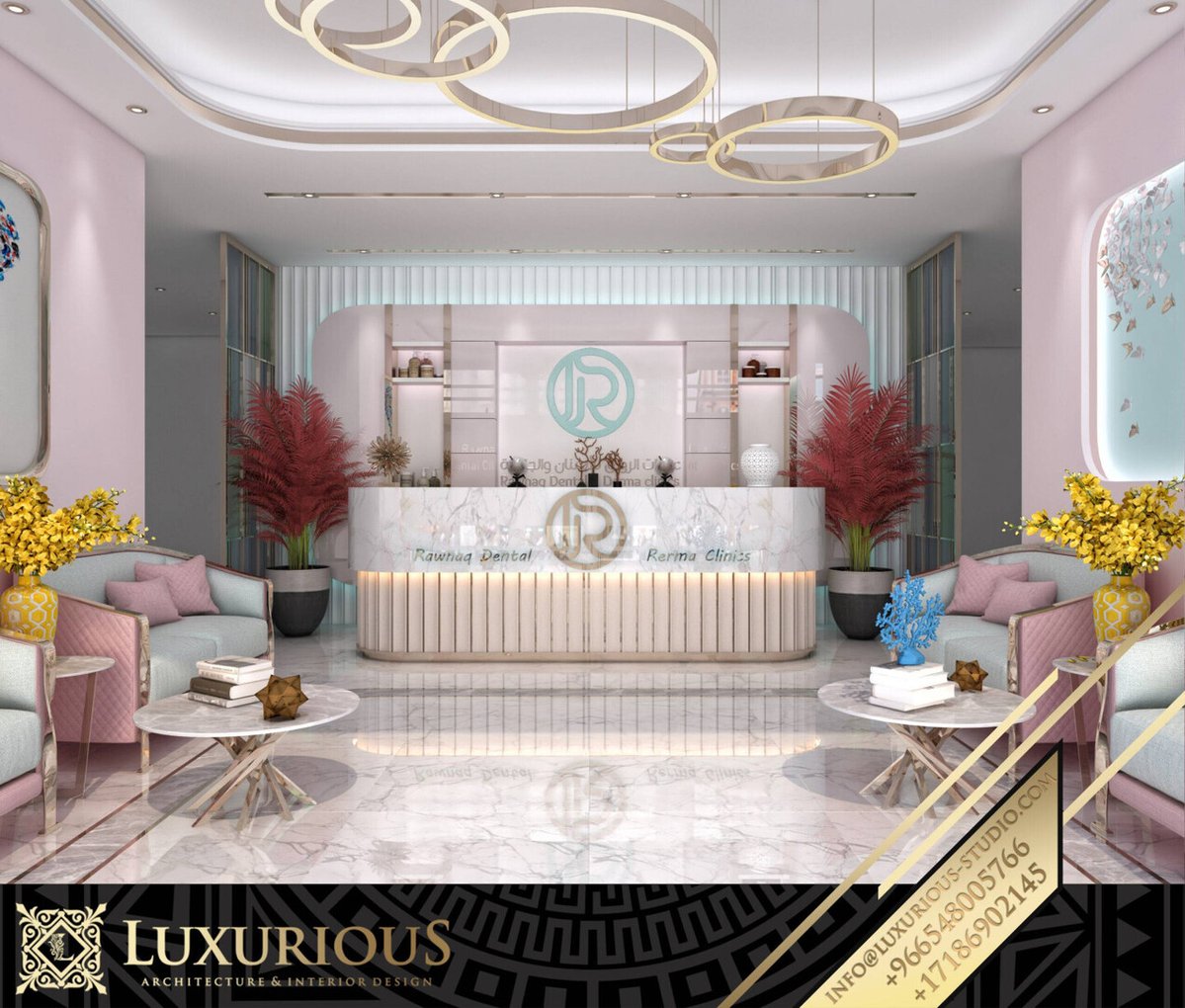LuxuriouStudio's tweet image. Rawnaq تصميم عيادة تجميلRawnaq تصميم عيادة تجميل #simple #SPADesign
شركة لوكجريوس للتصميم الداخلي
للتواصل :
00966505672614
ift.tt/KF4SX2t