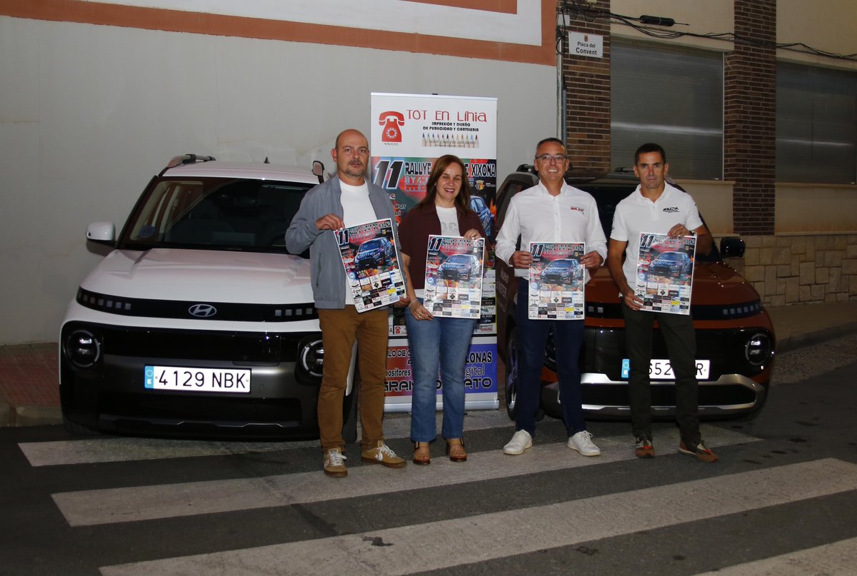 tv_onda's tweet photo. Presentación del 11º Rallye Ciutat de Xixona y publicación de la lista de inscritos con hasta 58 equipos https://t.co/gSklvYv3Qo