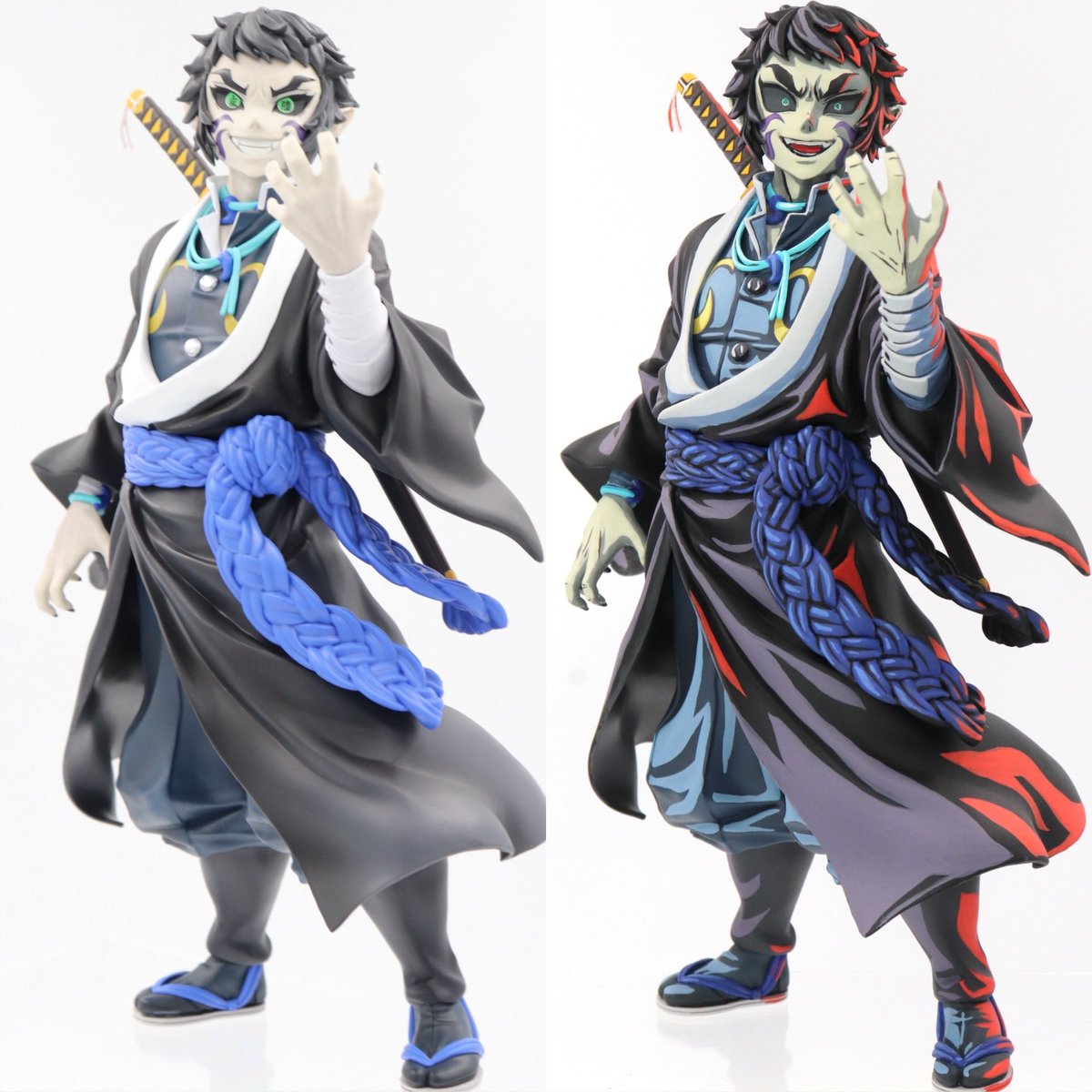 noshipen's tweet image. 一番くじ　鬼滅の刃　Ｂ賞
獪岳塗りました。
#リペイント 
#一番くじ 
#鬼滅の刃