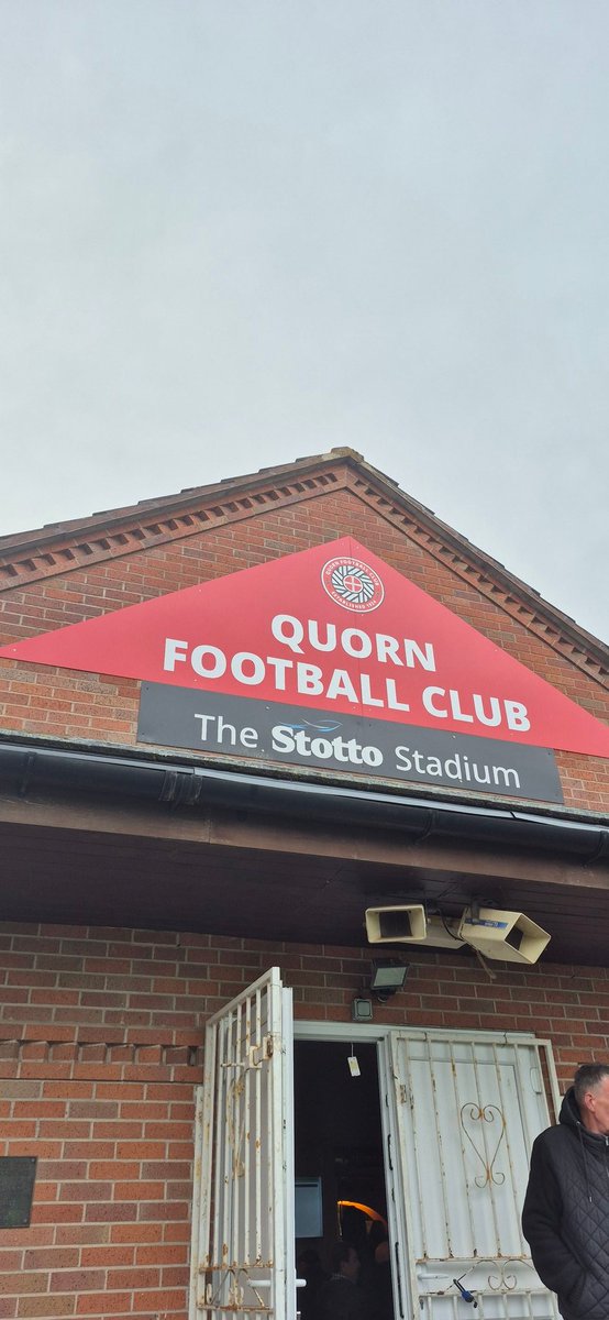 Quorn v Corby Town in the FA Trophy today!

Nice early kick off (13.30), on a blustery day! Been some good games with these two in the past, so hoping for another today!

<a href="/QuornAFC/">Quorn Football Club</a>
<a href="/corbytownfc/">Corby Town FC</a>
<a href="/IsuzuFATrophy/">Isuzu FA Trophy</a>

#NonLeague #Groundhopping #Groundhopper #LocalFootball #Football