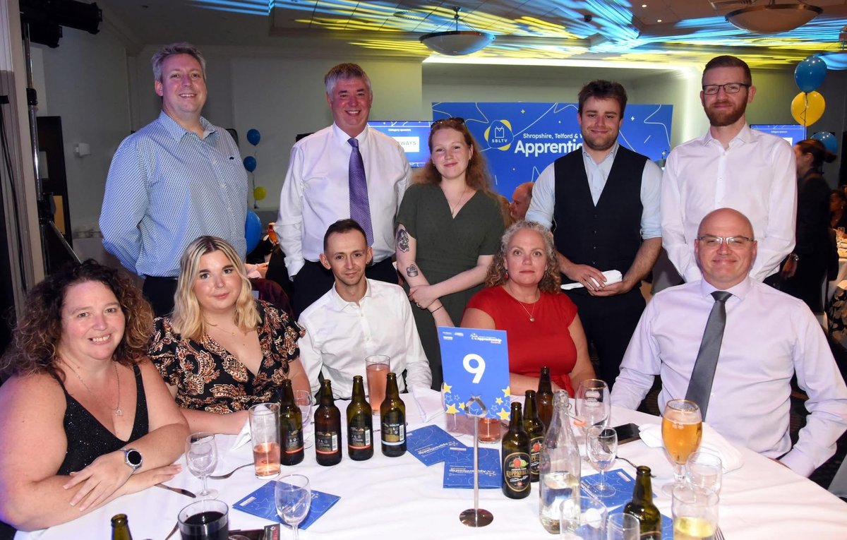 PurpleFrogSys's tweet image. On Thursday, our Marketing #Apprentice, Charlie-Mae, and the Purple Frog team attended the Shropshire, Telford & Wrekin #Apprenticeship Awards #STWAA 🎉
We were finalists in 2 categories and are absolutely thrilled that Charlie-Mae won the Creative Media Award!🏆