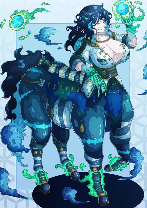 ゾンビケンタウロス娘