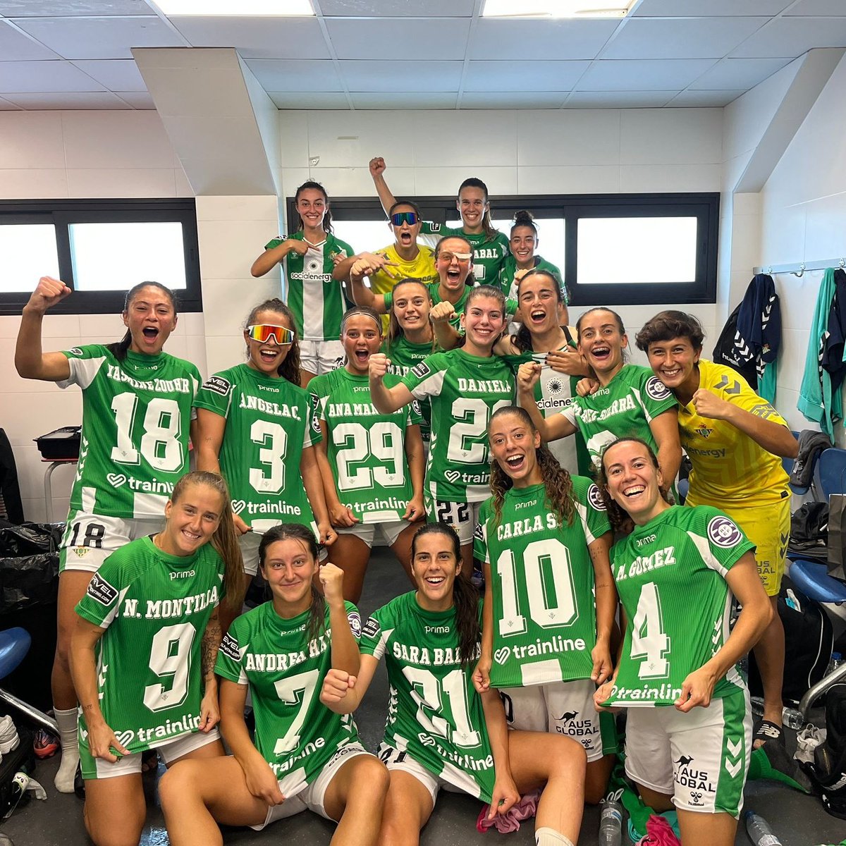 💪🏼💪🏼💪🏼💪🏼💪🏼

¡¡VAAAAAAAMOOOOOOOOS!!

#ValenciaRealBetis #BetisFéminas