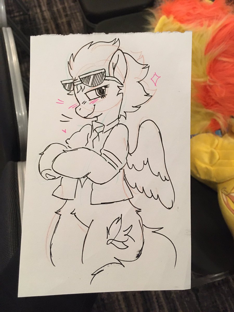 First spib of the con has been acquired! Thank you <a href="/spookyfoxinc/">salem 🌩️🌈 🔜 UKPC</a> <a href="/UKPonyCon/">UK PonyCon ‘Adventure Awaits’</a>