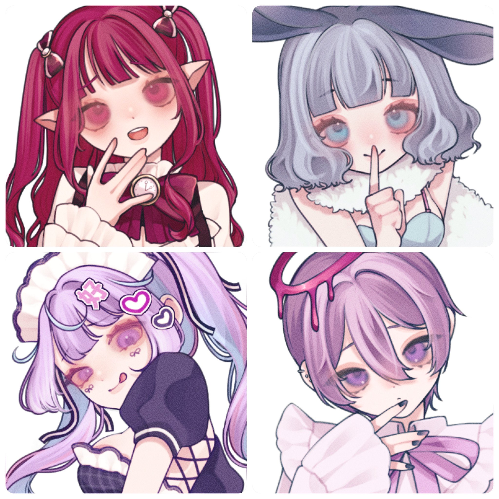 ◡̈♡y様ご依頼用 黒峯ぽむこ on X: 