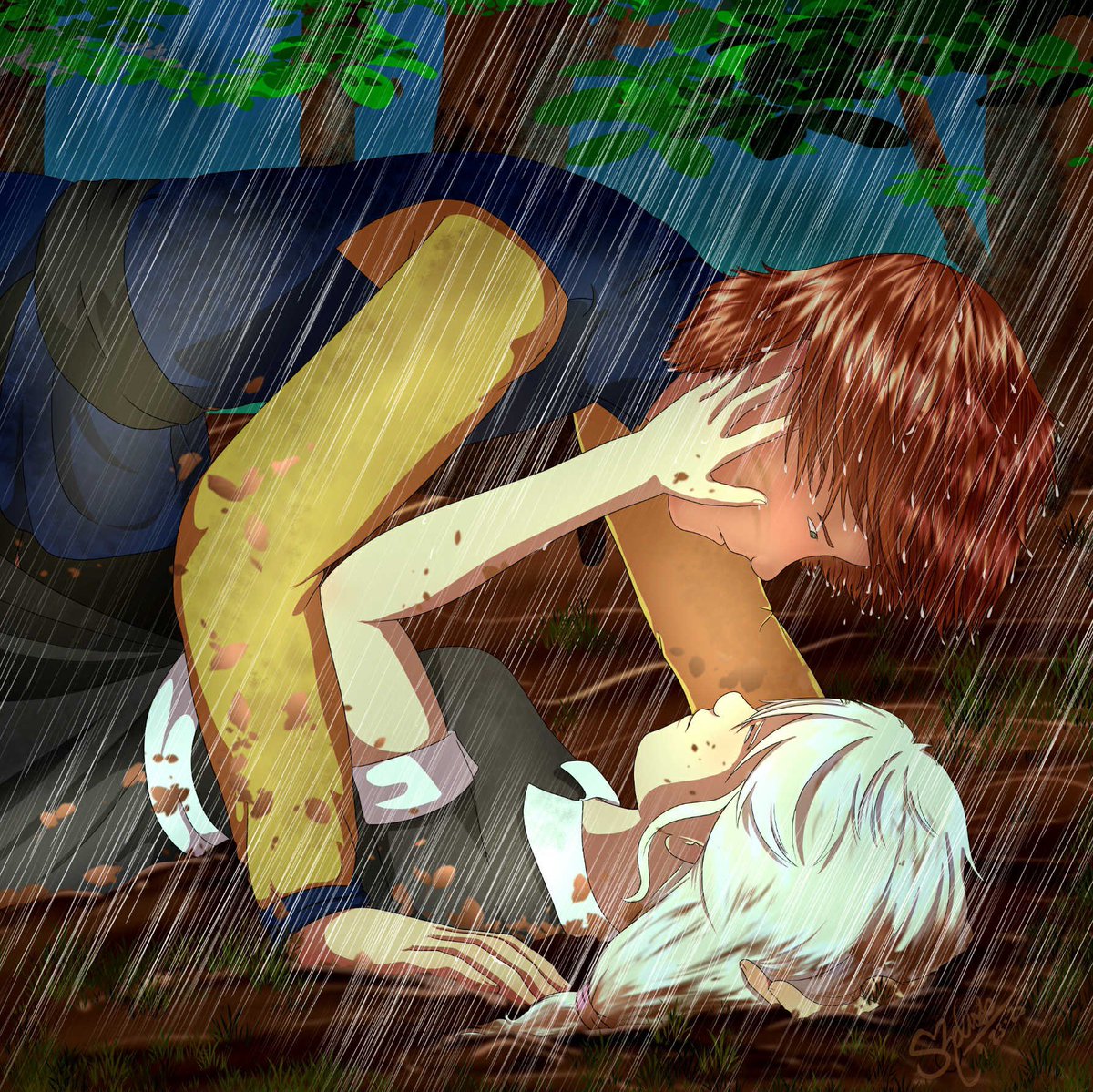 #FantasyIndiesSpooktober 4 Snippet Saturday

I’ve been wanting to illustrate this scene for a LONG time
And I finally did it! It took almost 2 months I think 😅 but I finally did it!