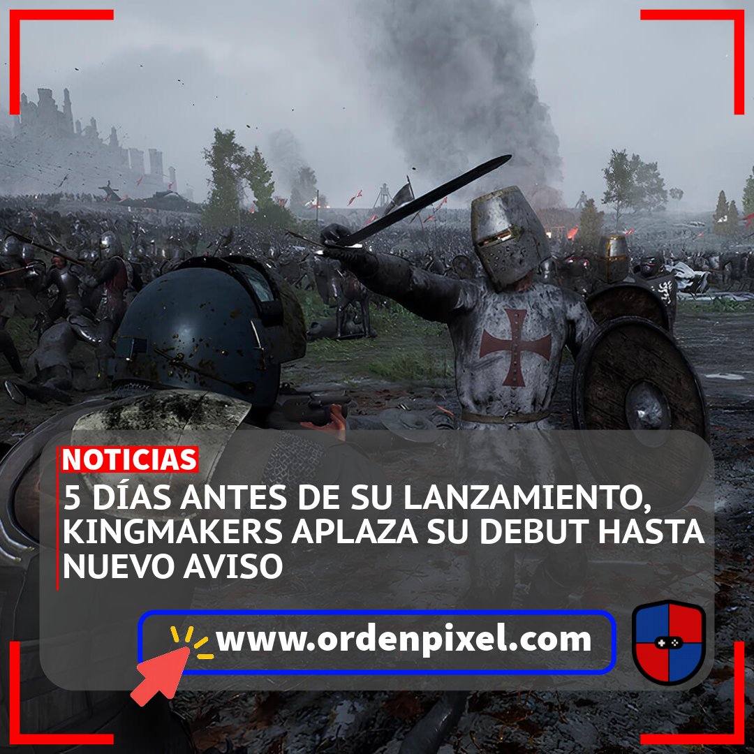 La Orden del Pixel | Nunca dejes de Jugar (@ordenpixel) on Twitter photo 👀¿Preocupante?
🏍️Redemption Road anunció que su simulador de combate medieval-moderno aplaza su debut sin dejar indicios acerca de una nueva fecha de lanzamiento.
👇Los detalles acá👇
ordenpixel.com/5-dias-antes-d…
#kingmakers <a href="/tinyBuild/">tinyBuild 🪛 The Lift: Playtest and Wishlist Now!</a> 👀¿Preocupante?
🏍️Redemption Road anunció que su simulador de combate medieval-moderno aplaza su debut sin dejar indicios acerca de una nueva fecha de lanzamiento.
👇Los detalles acá👇
ordenpixel.com/5-dias-antes-d…
#kingmakers <a href="/tinyBuild/">tinyBuild 🪛 The Lift: Playtest and Wishlist Now!</a>