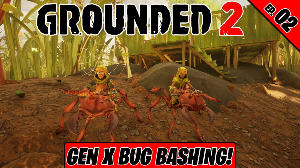 Grounded 2 Co-Op LIVE Series Ep02 | OpsMan and Sekhmet36 Try Not to Die | Gen X Bug Bash ⚔️🏗️
YouTube: youtube.com/@OpsMan 
Twitch  twitch.tv/OpsMan
<a href="/GroundedTheGame/">Grounded</a>
@Sekhmet36
#grounded2
