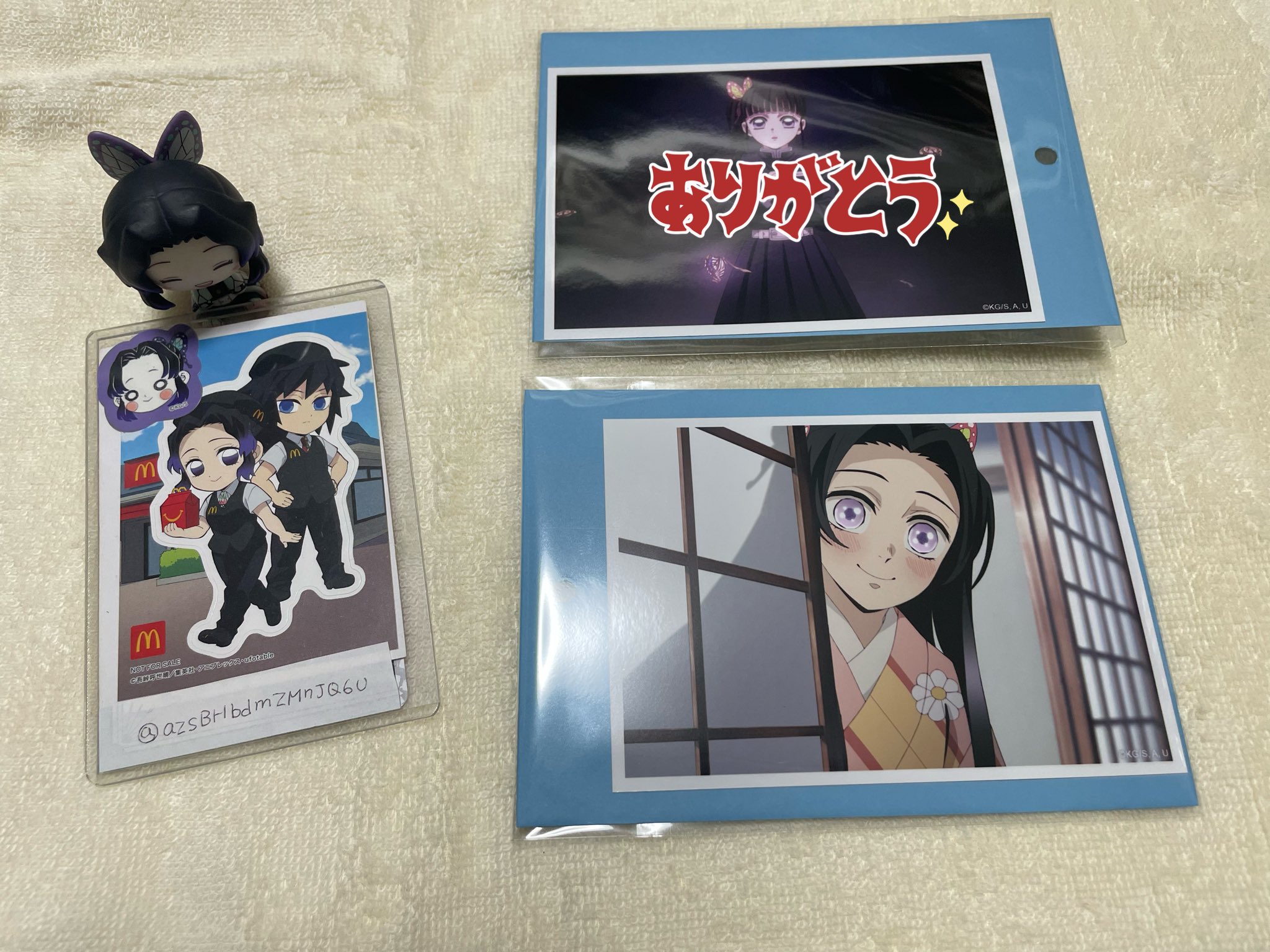 ୨୧鬼滅の刃୨୧童磨 ブロマイド 上弦集結 ufotable cafe ୨୧鬼滅の刃୨୧童磨 ブロマイド 上弦集結 ufotable cafe②