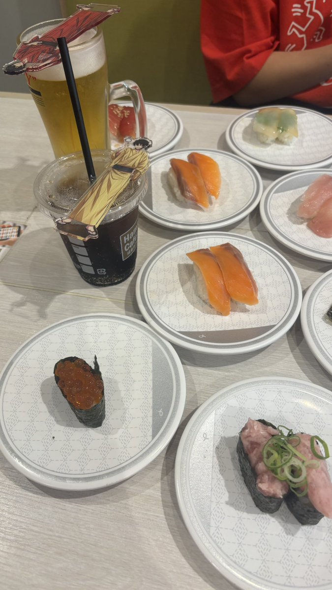 お寿司の話でお寿司のお口になったので、食べてきた🍣🥢