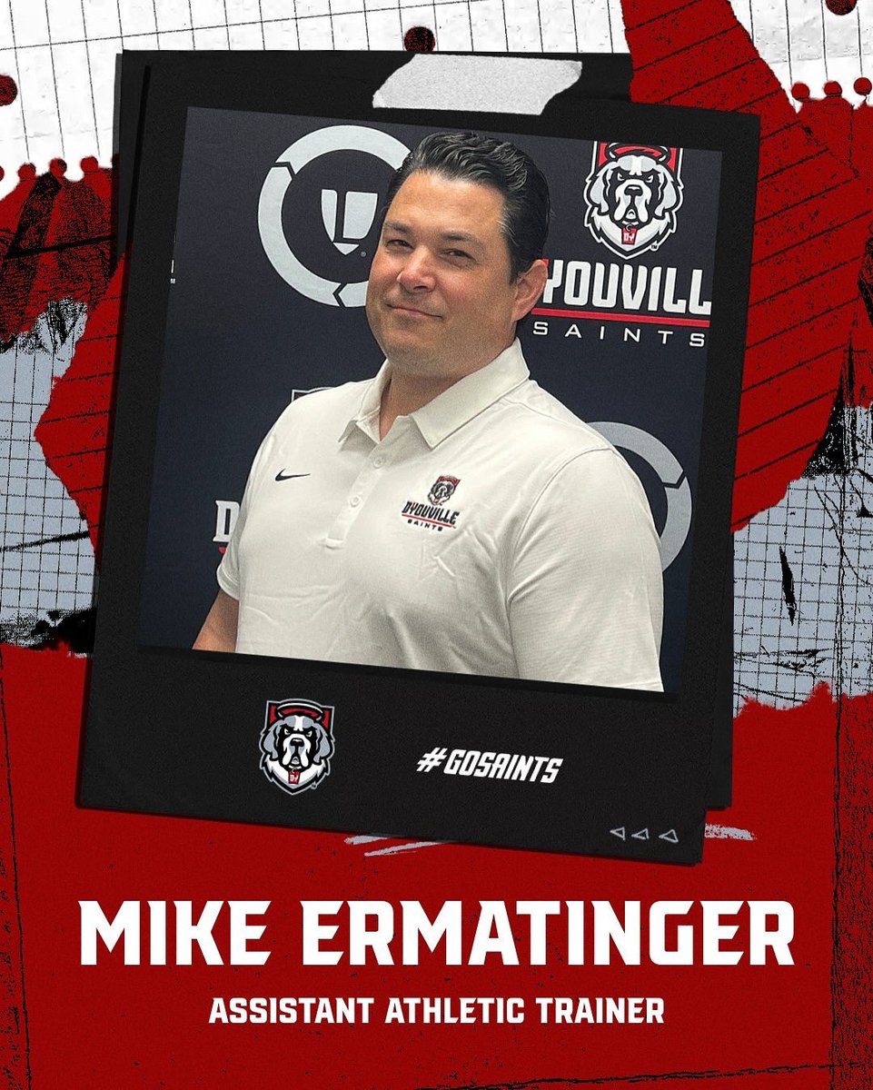D’Youville University is excited to announce Mike Ermatinger as our new Assistant Athletic Trainer! Mike brings a well of knowledge with him and will be a vital asset to our student-athletes. Welcome, Mike!