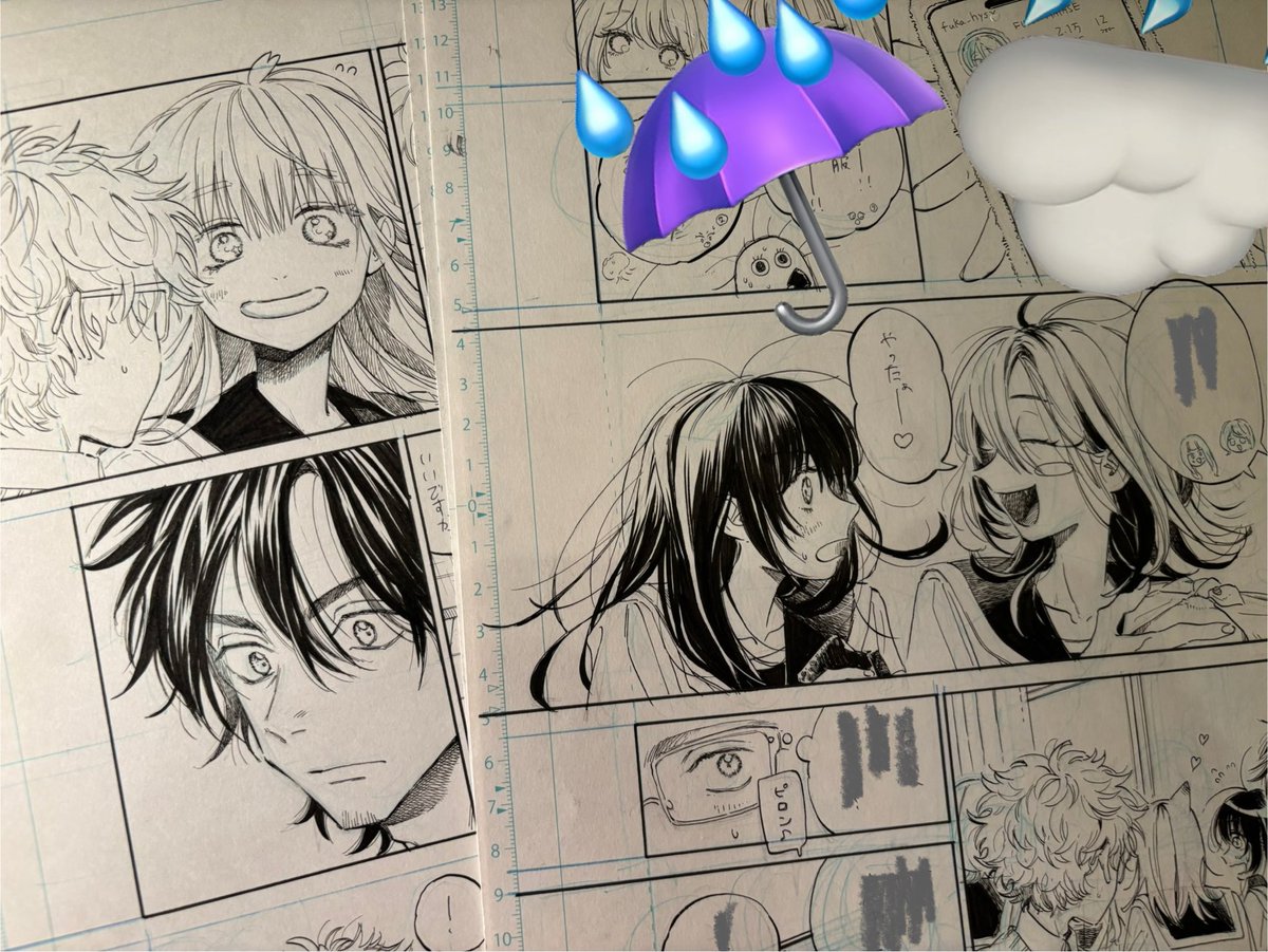 10/3発売のジャンプSQ.に「あめとうみ」12話を載せていただいております!☔️🪼
部活の皆がわちゃわちゃしたり逢芽が友達の部活を見に行ったりな回です よろしくお願いします! 