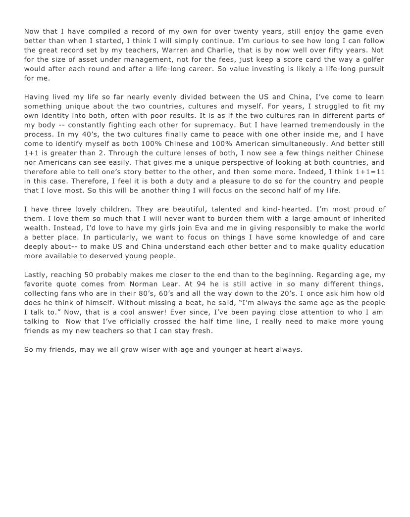 F_Compounders's tweet image. Li Lu’s Reflection on reaching Fifty