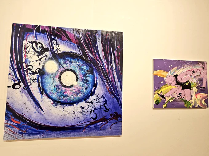 銀座シックスでやってる山下さんの個展 めっっっちゃめちゃ見やすかった 近くでみれた