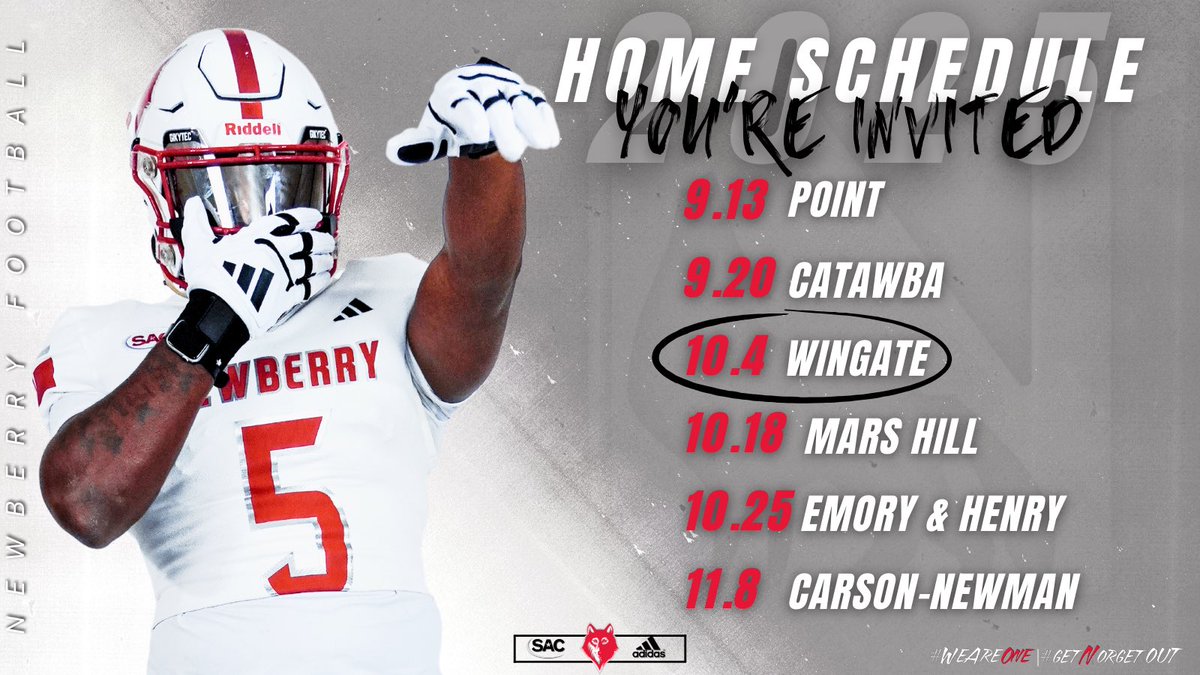 I will be at Newberry today for a game day visit
<a href="/Newberry_FB/">Newberry College Football</a> <a href="/CoachBWilson2/">Brian M Wilson</a> <a href="/CoachKnightNC/">Todd Knight</a> <a href="/FloarsRandy/">Randy Floars</a>