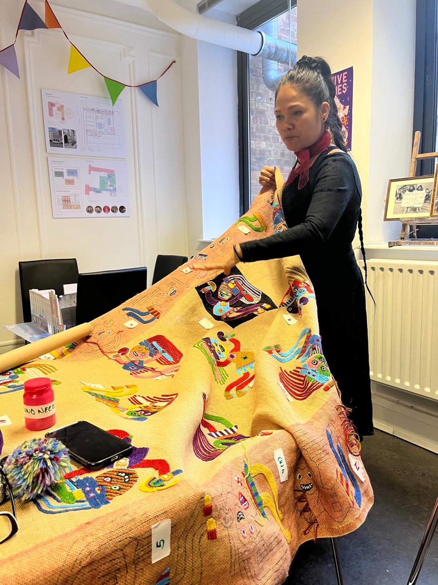 Had a brilliant time at Fun Palaces Hoxton today 🎉 So much creativity, laughter &amp; community spirit 💛

Lovely to see families enjoying free activities across Hoxton – big thanks to everyone who made it happen!

#FunPalaces #Hoxton #Hackney