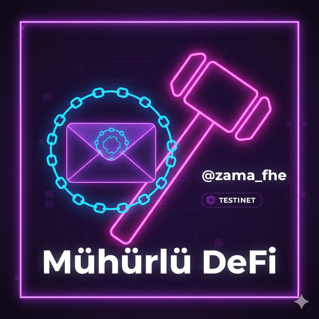 the_cryptonk's tweet photo. Şeffaf blockchain mi? Hadi canım. 
@zama
ile FHE sayesinde verin gizli, işlem onchain. Mesela açık artırma yap, kimse bid’ini görmesin. DeFi’nın kralı bu. #FHE #Kripto #ETH #ZamaCreatorProgram #DesafioDelSigloXXI https://t.co/fFt2ma0jYj
