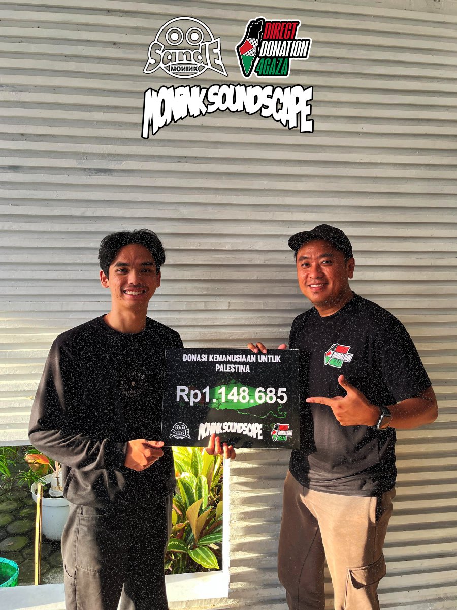 sandemonink's tweet photo. Puji Tuhan 
Kami mengucapkan banyak terimakasih kepada seluruh insan yang telah berpartisipasi pada gigs jumat lalu, kami informasikan jumlah total donasi dari scan QR, penjualan stiker dan zine yang terkumpul adalah Rp1.148.685. https://t.co/pYnA5RGFYV