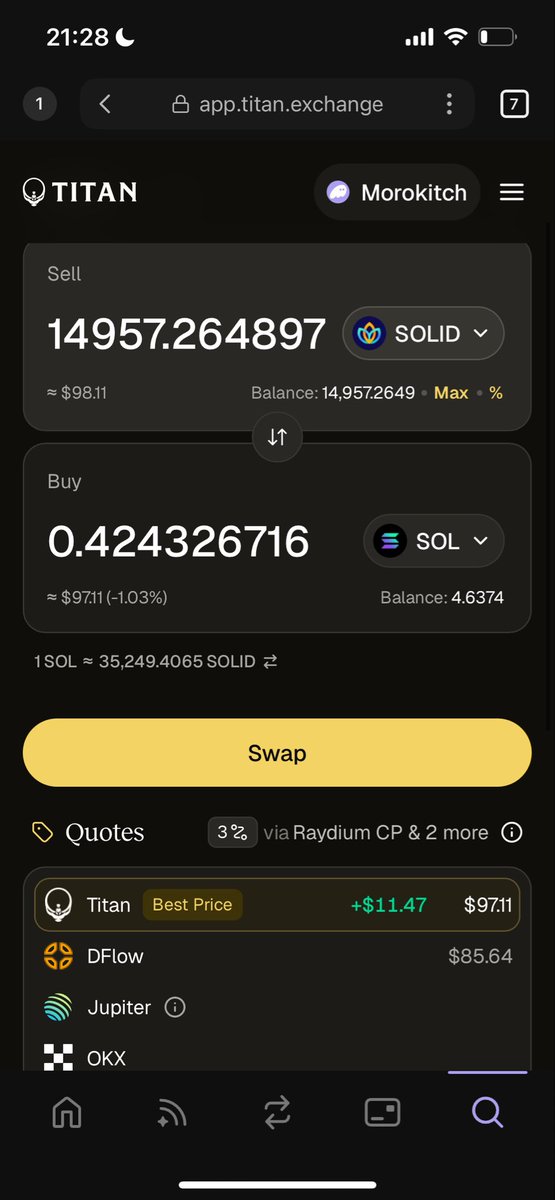 ツイートの内容とは違うトークンだけど
今日のEdgeです👇