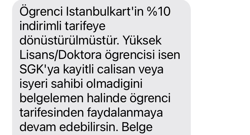 Mahkeme kararı ile verilen hakta alınan hizmete bakınız! Yazıklar olsun. İstanbul’da yaşamayı daha da güçleştirmek için elinizden geleni yapıyorsunuz, ne güzel hizmet anlayışı. Bugün 30 yaş üstü öğrenci olan indirimli tarifeden faydalanan bireyler yine mağdur! <a href="/IBBcozummerkezi/">İBB Çözüm Merkezi</a>