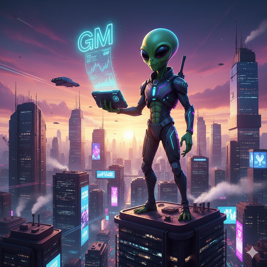 AlienKITA's tweet image. GM 🌞, Alien Army 👽🚀
Saturday is for building, holding, and watching the stars align ✨.
The chart may shake, but the mission never changes—we rise together 💪.
Let’s make today another step closer to 1M MC and beyond 🌌.

#KITA #AlienArmy #Solana