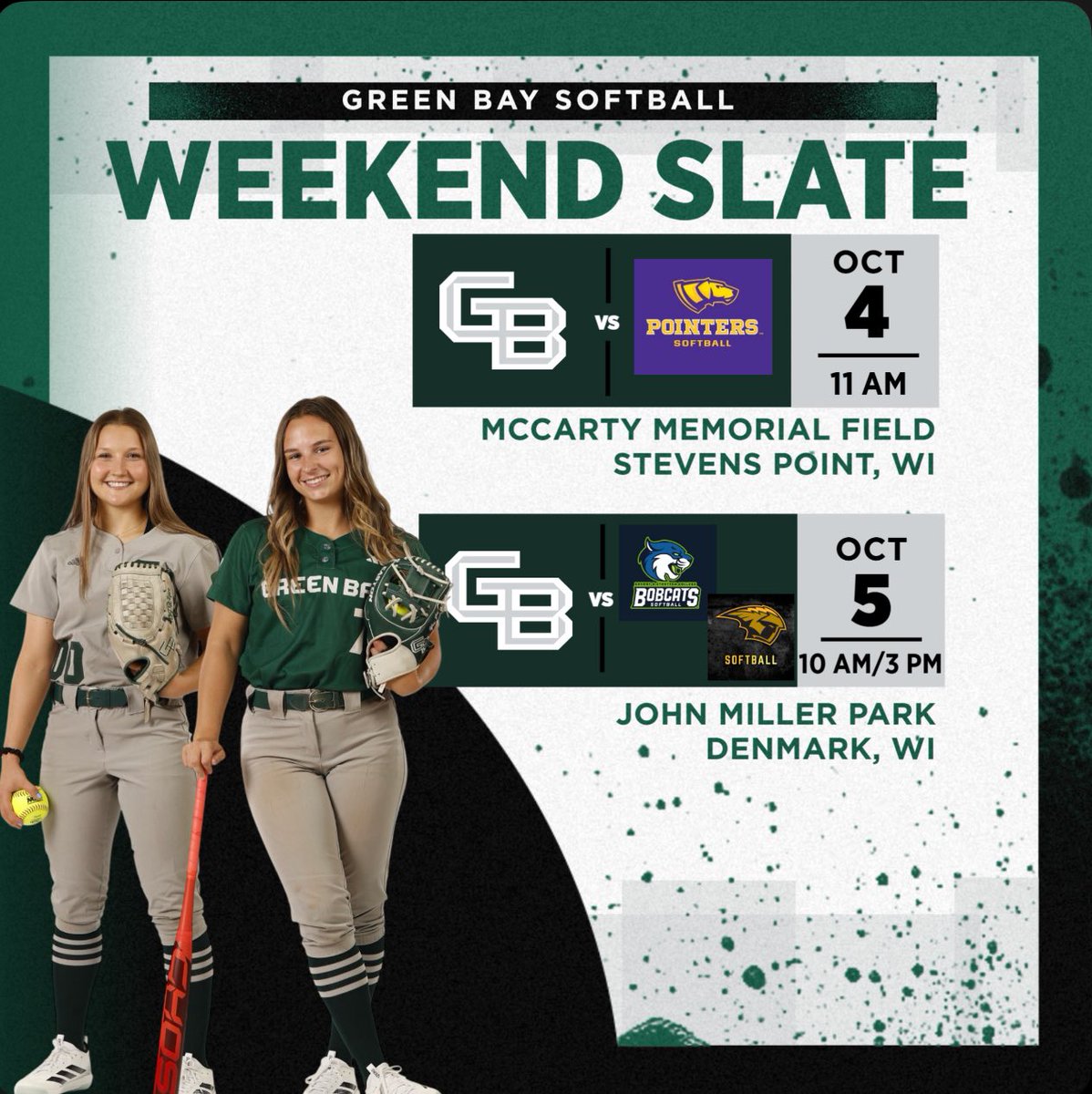Green Bay Softball tweet media