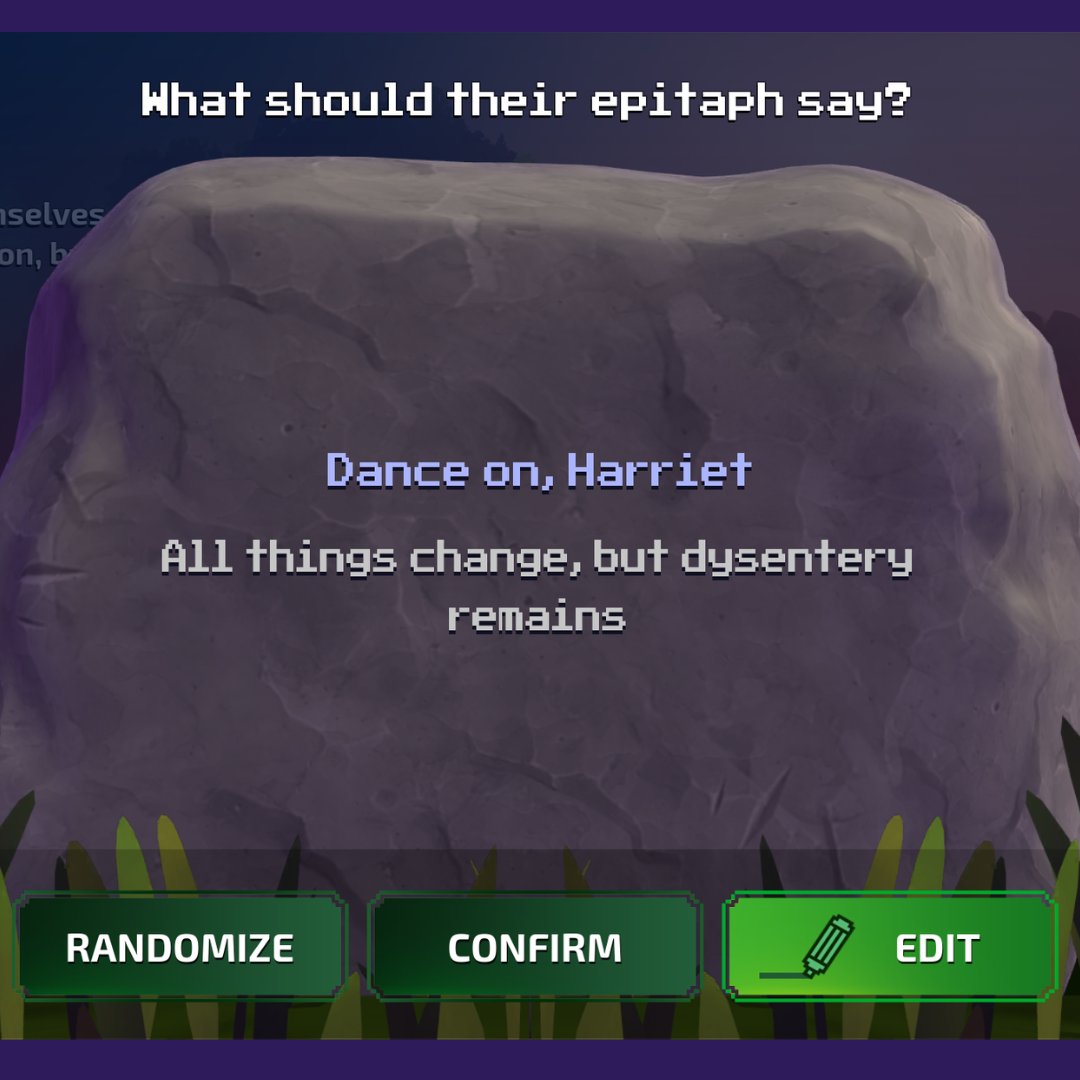 The truest constant in life: death, taxes, and dysentery