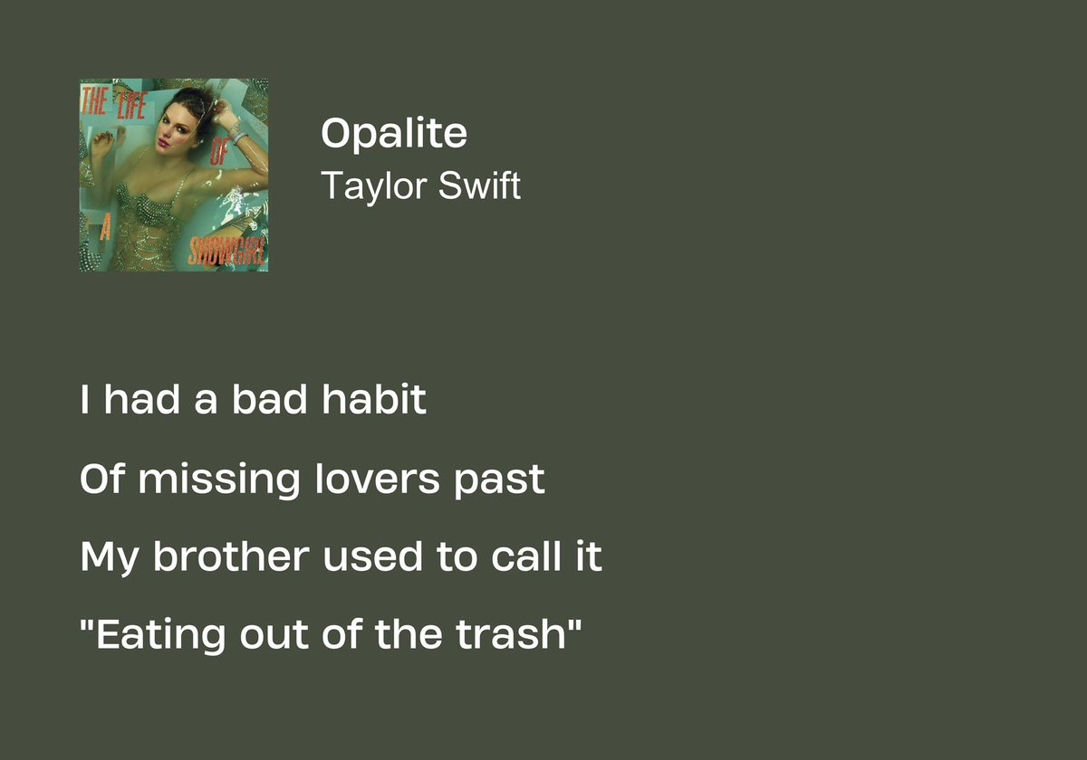 runpopdotcom's tweet image. Taylor Swift, Opalite