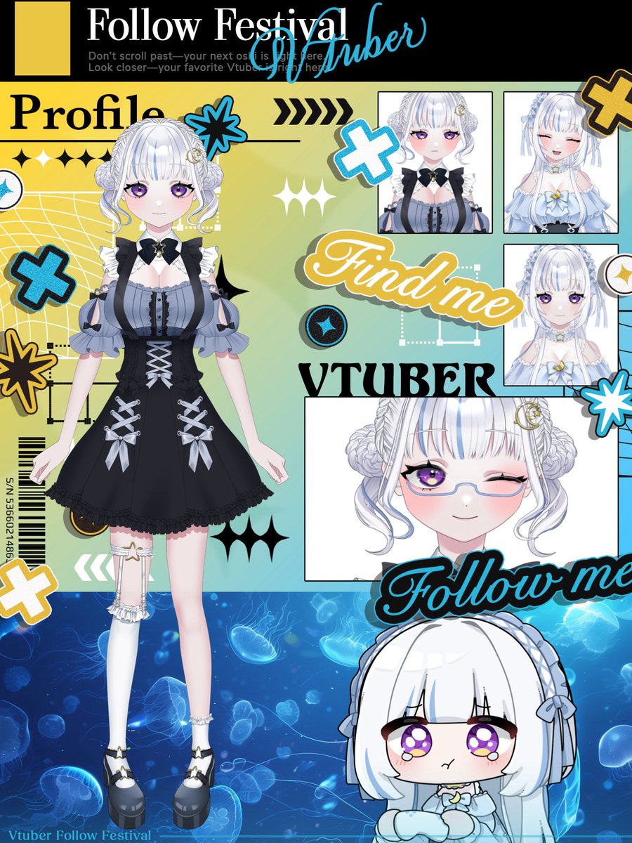 Hoshizukimiu01's tweet photo. ＼ #10月のVTuberフォロー祭り ／

⭐️10/4に新衣装を
お披露目した星月みうです🌙

よく食べ、よく眠るVTuber❕

🩵ビジュよし
💛ギャップあり🚬
️🩵元気いっぱい💯
💛FPS大好き🫶🏻

️🩵♻️💬気になった方巡回します❕

#このVTuber見逃してませんか 
#Vtuberさんと繋がりたい 
#VTuberを発掘せよ https://t.co/8rKNgB1Iej