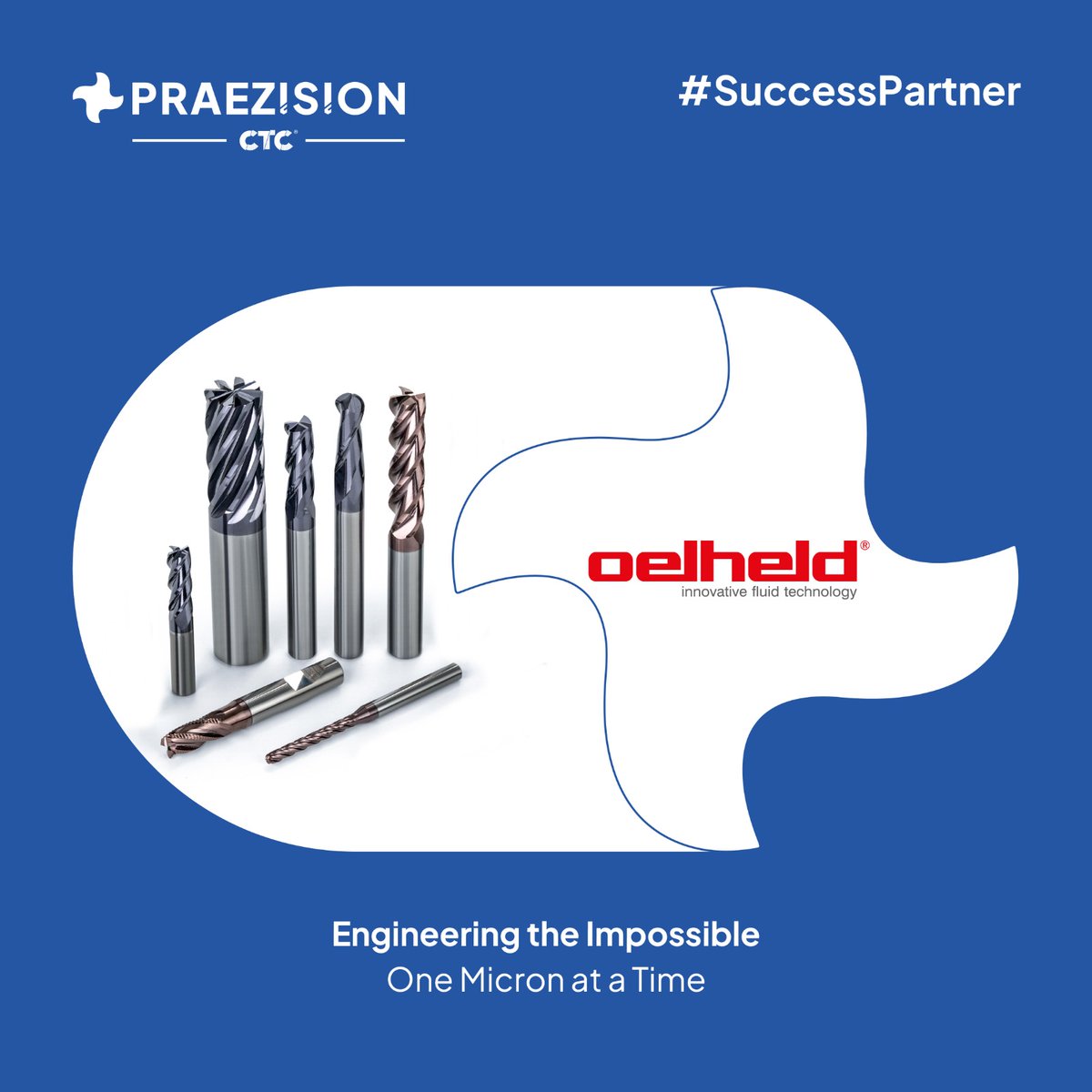 CTCPraezision's tweet photo. A special note of appreciation to the @oelheld team for their continued support, innovation, and commitment to this relationship: together, we are driving precision forward for manufacturers worldwide.

#CuttingTools #CarbideTools #GrindingOil #MachineTools #Engineering https://t.co/mWSaQNECoc