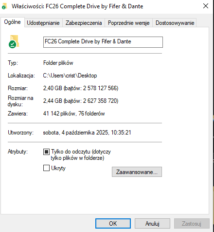 Dante_GFX's tweet photo. 41k+ Files ✅
2.44GB+ Data ✅
76 Folders ✅
The Biggest #FREE FC26 Complete Drive available in just a few minutes, don't forget to add notifications on my profile so you don't miss such opportunities! 🚨
#FC26 #gfxpack https://t.co/YLBQDRUiax