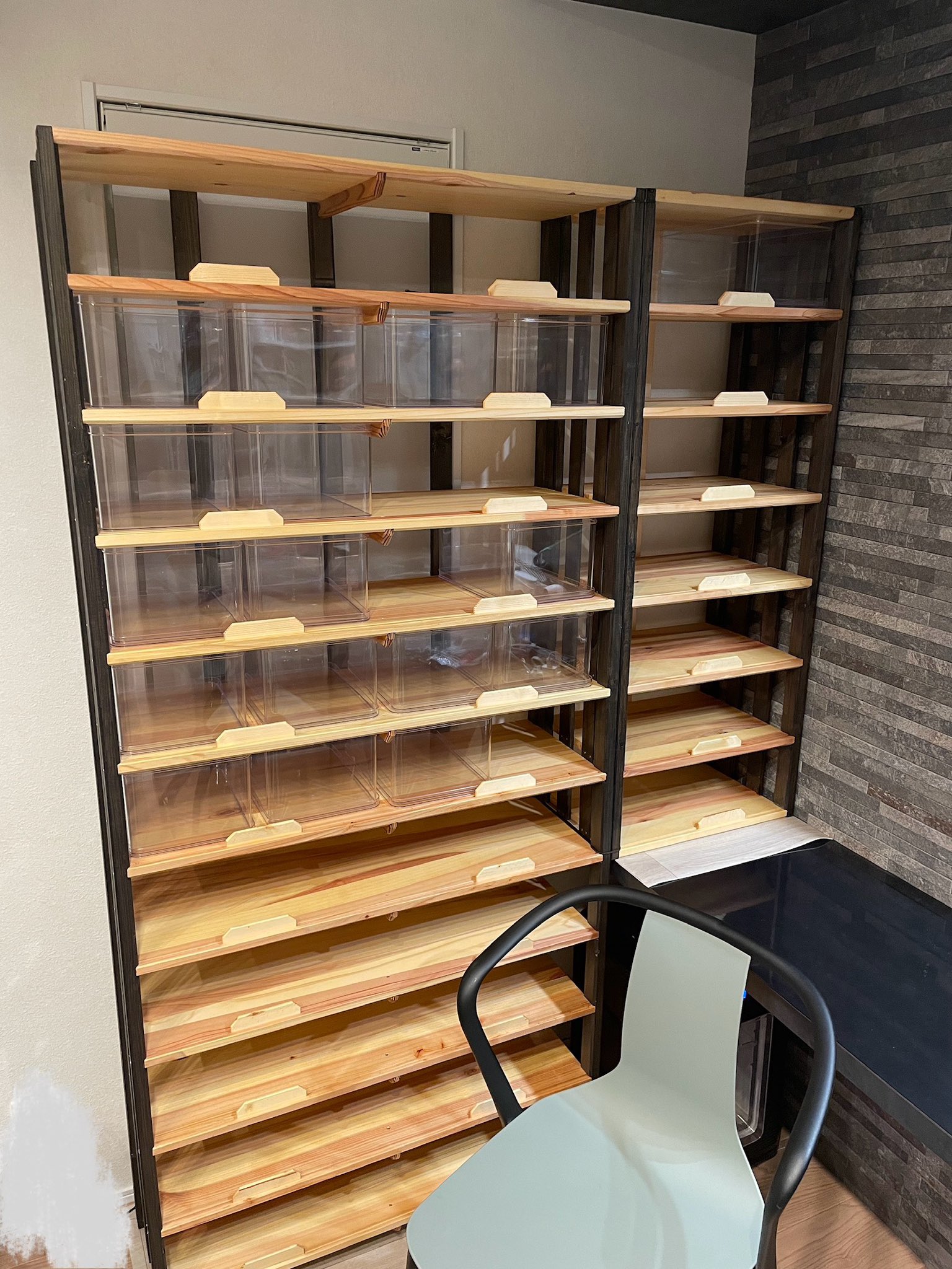 手作り棚 DIY] [Room corner] [3D] [Shelf] Make effective use of the