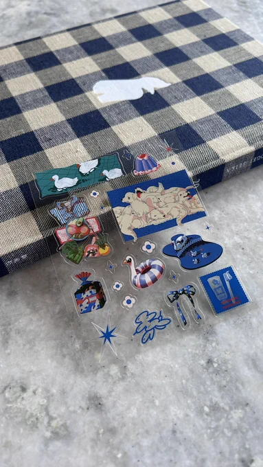 【MEET YOUR ART FESTIVAL 2025 goods】 ・とうめいデコシール(2種)