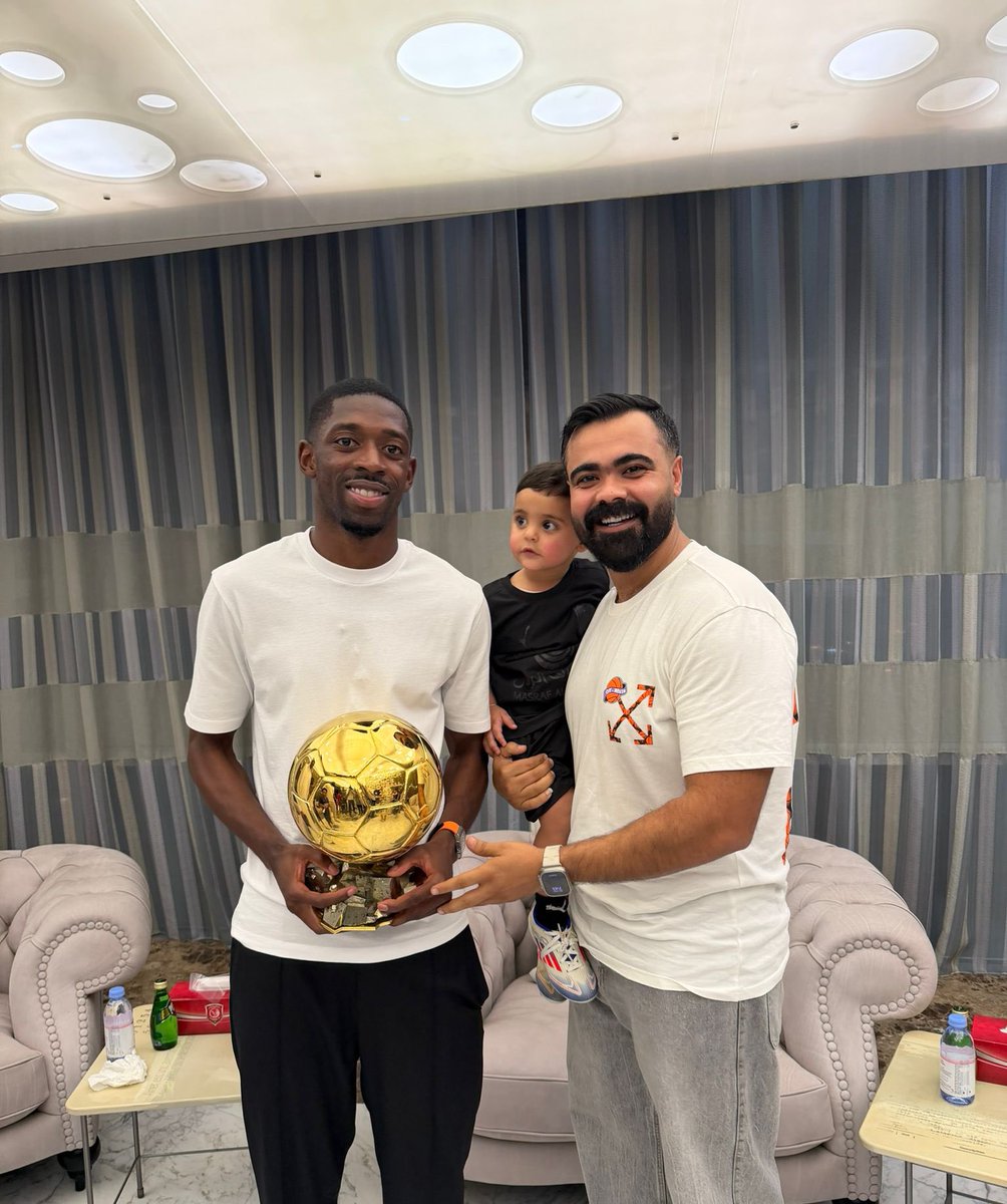 alrrawiii's tweet photo. Ousmane ballon d’Or 😍 https://t.co/jpC06KoKtp