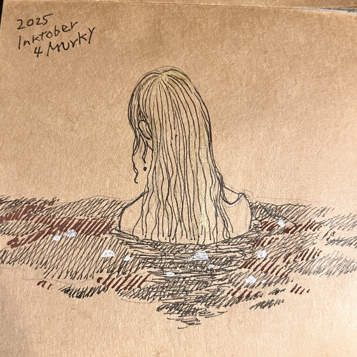 2025inktober
2:Weave
3:Crown
4:murky 

#inktober2025  #inktober