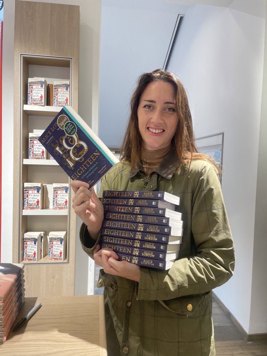 history_alice's tweet image. Signed copies at @Foyles !!!