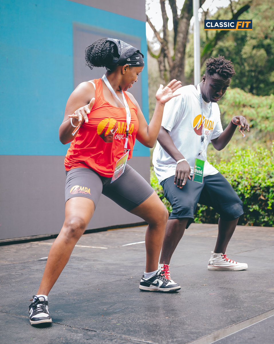 Kiss100kenya's tweet photo. When the vibe is classic, the outcome is thriving 🔥🤩 @OldMutual_Ke 

#OldMutualThrive #HealthandWealth #ThriveFestival #OldMutualKenya #WellnessKE #ClassicFitKe https://t.co/4Zt4rsPI91