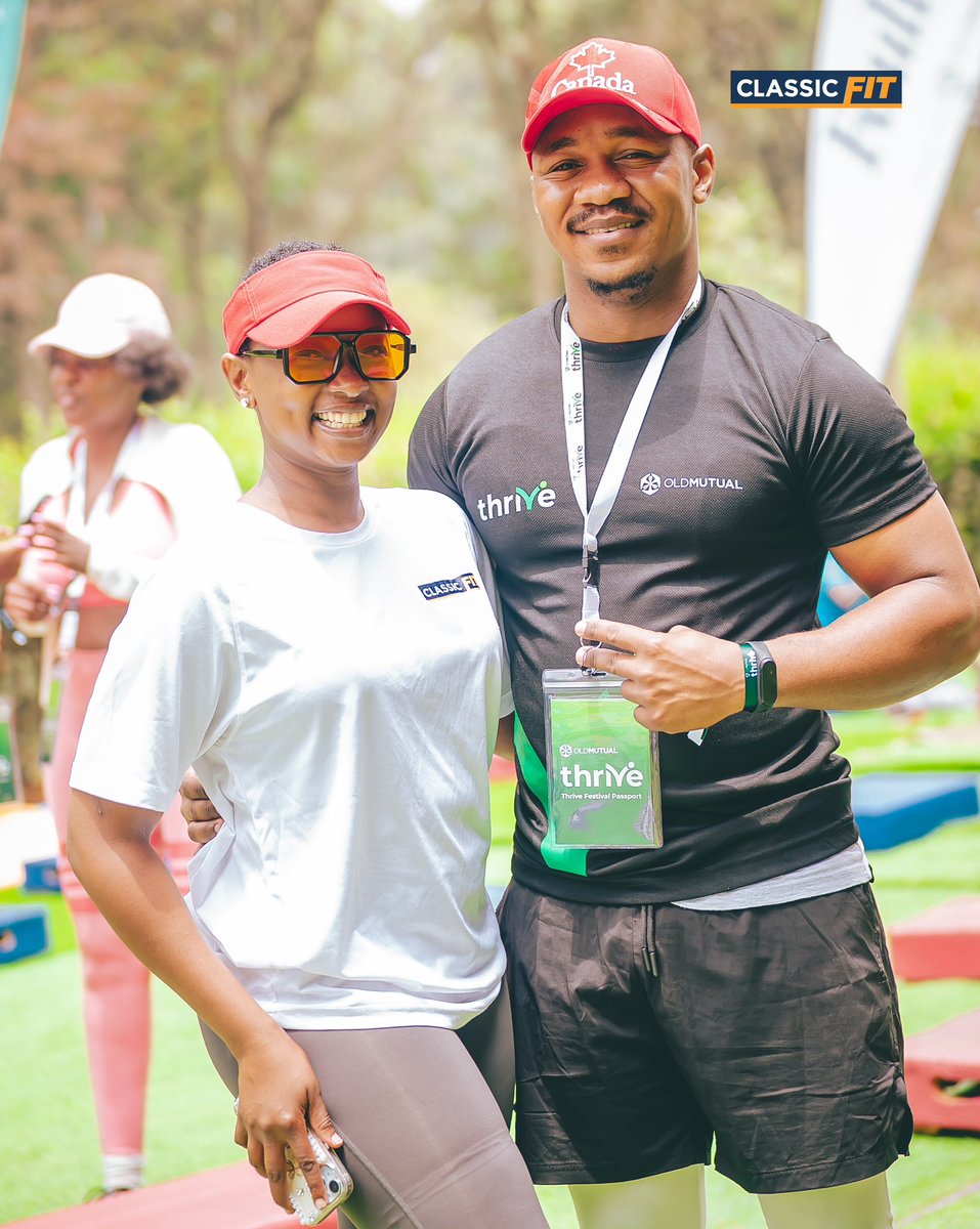 Kiss100kenya's tweet photo. When the vibe is classic, the outcome is thriving 🔥🤩 @OldMutual_Ke 

#OldMutualThrive #HealthandWealth #ThriveFestival #OldMutualKenya #WellnessKE #ClassicFitKe https://t.co/4Zt4rsPI91