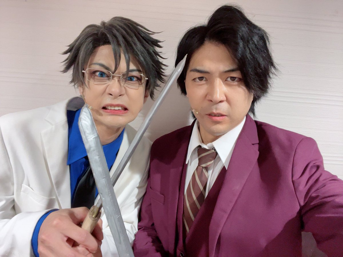 shin10shin23's tweet photo. #バグステ 大阪2公演！
そして大阪での初応援上演！
最高に熱い舞台でした！
今回一対一で戦う小峠役の馬場さん！！
華の天羽組の軸が馬場さんだからこそのこの舞台！
明日も全力で戦います！ https://t.co/JteMRSihpC