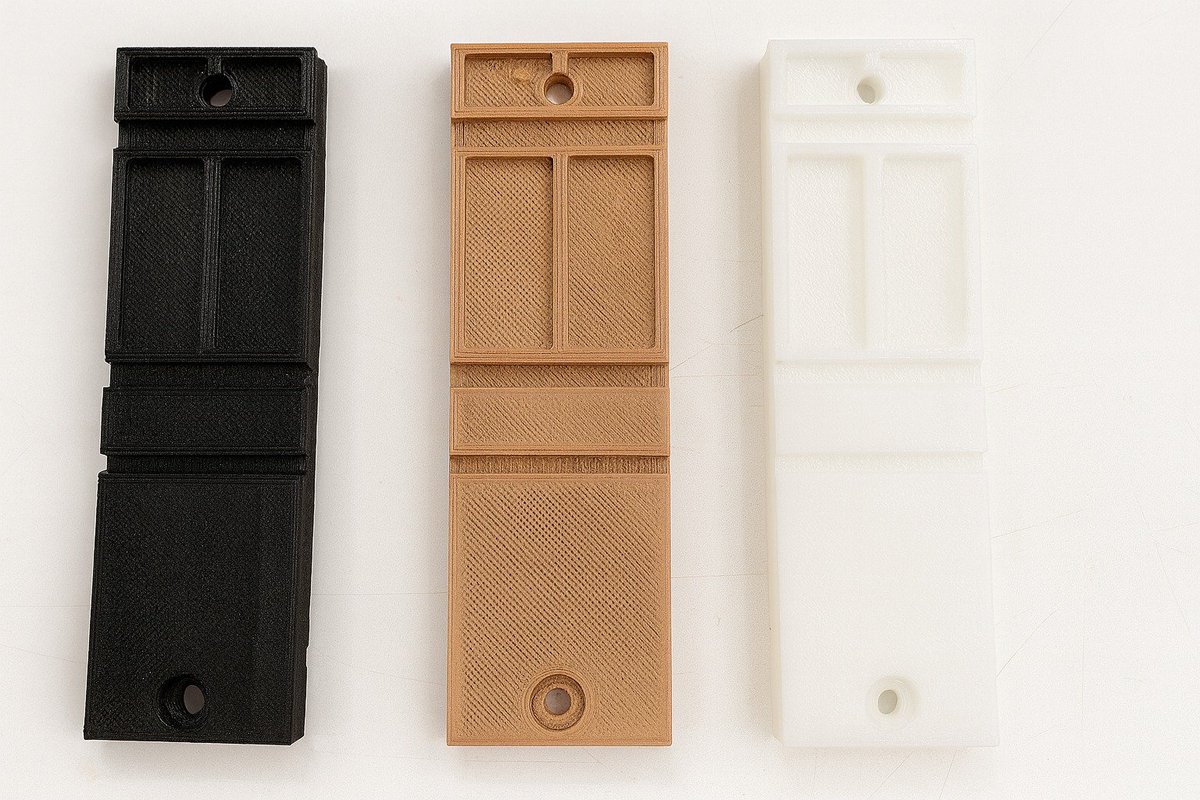 paradise_3d's tweet image. Not just colors — but engineering choices ⚫🟤⚪
Each 3D printed part tells a story of material, durability &amp;amp; finish.
That’s how prototypes evolve into products 

🔗 paradise-3d.com

#3DPrinting #Prototyping #3DParadise #Innovation