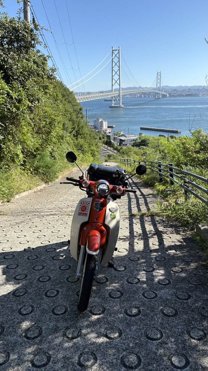 #バイクは黙って景色で勝負