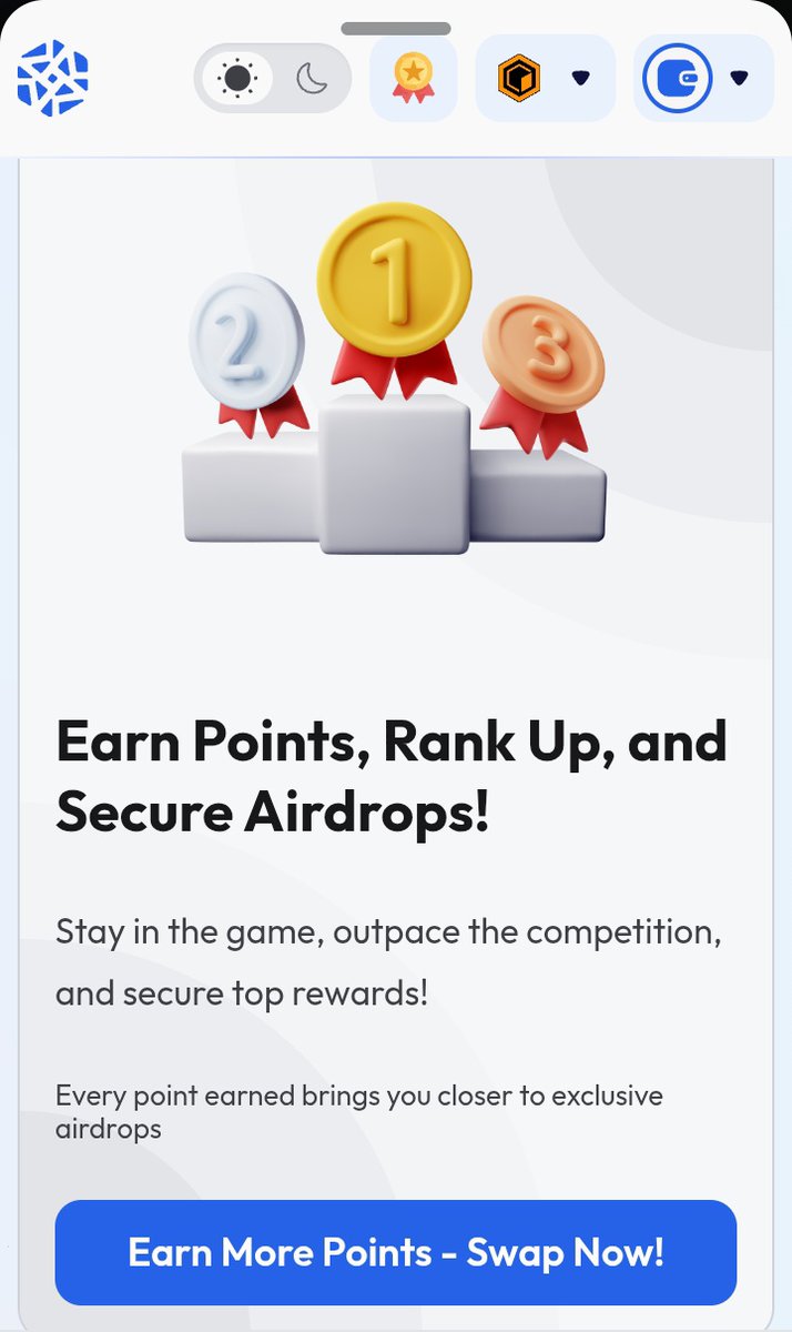 thebablum's tweet photo. 🚀 Earn Points. Rank Up. Secure rank for future Airdrops!
• Stay ahead of the competition, climb the leaderboard, and unlock exclusive rewards.
• Every swap gets you closer to future airdrops! 🔥
🔗 Start Swapping Now: https://t.co/sO2Qs0NFrp
#Akka #DeFi #Taicho #Core #AkkaAccelerate #CoreSZN #Ai