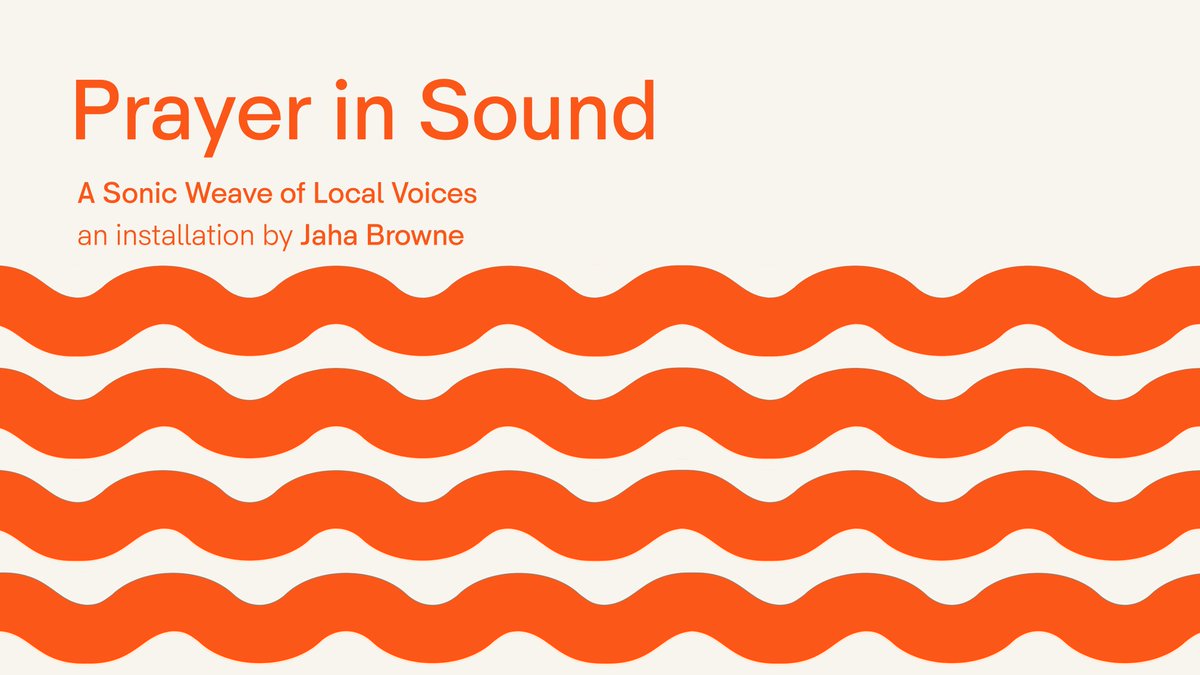 Immerse yourself in Jaha Browne's new sound installation 'Prayer in Sound' at Eastbury Manor House.

What does prayer mean to us individually and collectively?

Open until Sunday 26 October. Find out more👇🏾 
orlo.uk/oRPjm 

<a href="/CllrAshraf/">Cllr Saima Ashraf</a> <a href="/EastburyManor/">Eastbury Manor House NT</a>