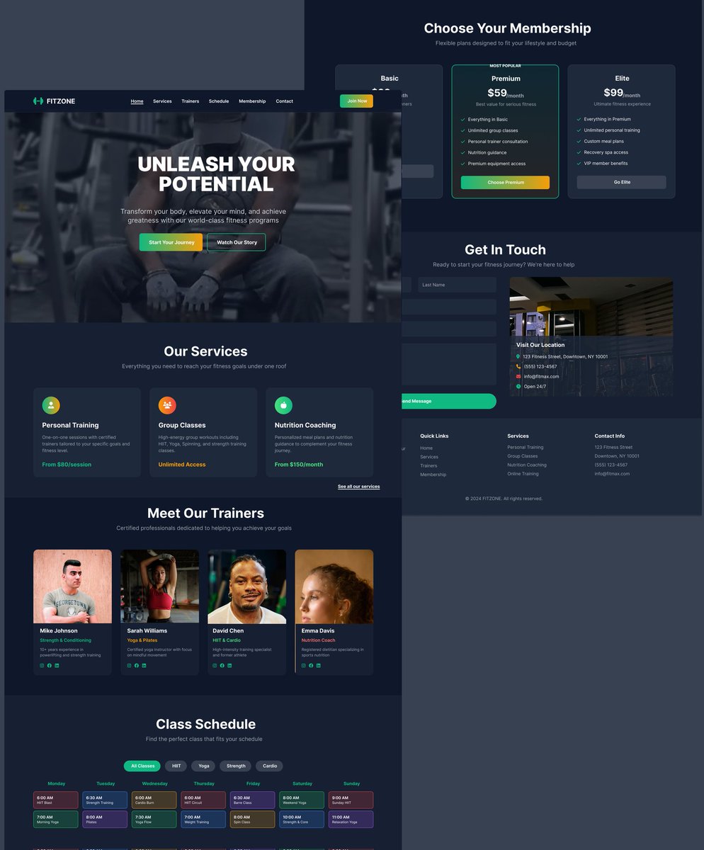 My Latest Gym website landing page design.

#gymworkout #gymdesign #websitedesigne