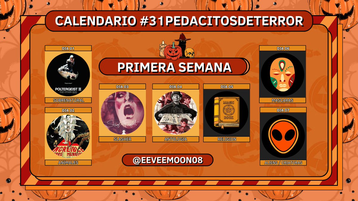 📽️​🎃 Día 03: ANTOLOGIA 🎃​📽️

🎬​🪦​📖 Vampus Horror Tales (2020/2021)

<a href="/Pedacitosterror/">Carlita💀</a> 🎃 <a href="/Lucy_WhiteF/">Lucy ˙ᵕ˙</a> 🧛‍♀️ 

#31PedacitosDeTerror #31pedacitosdeterror🎃