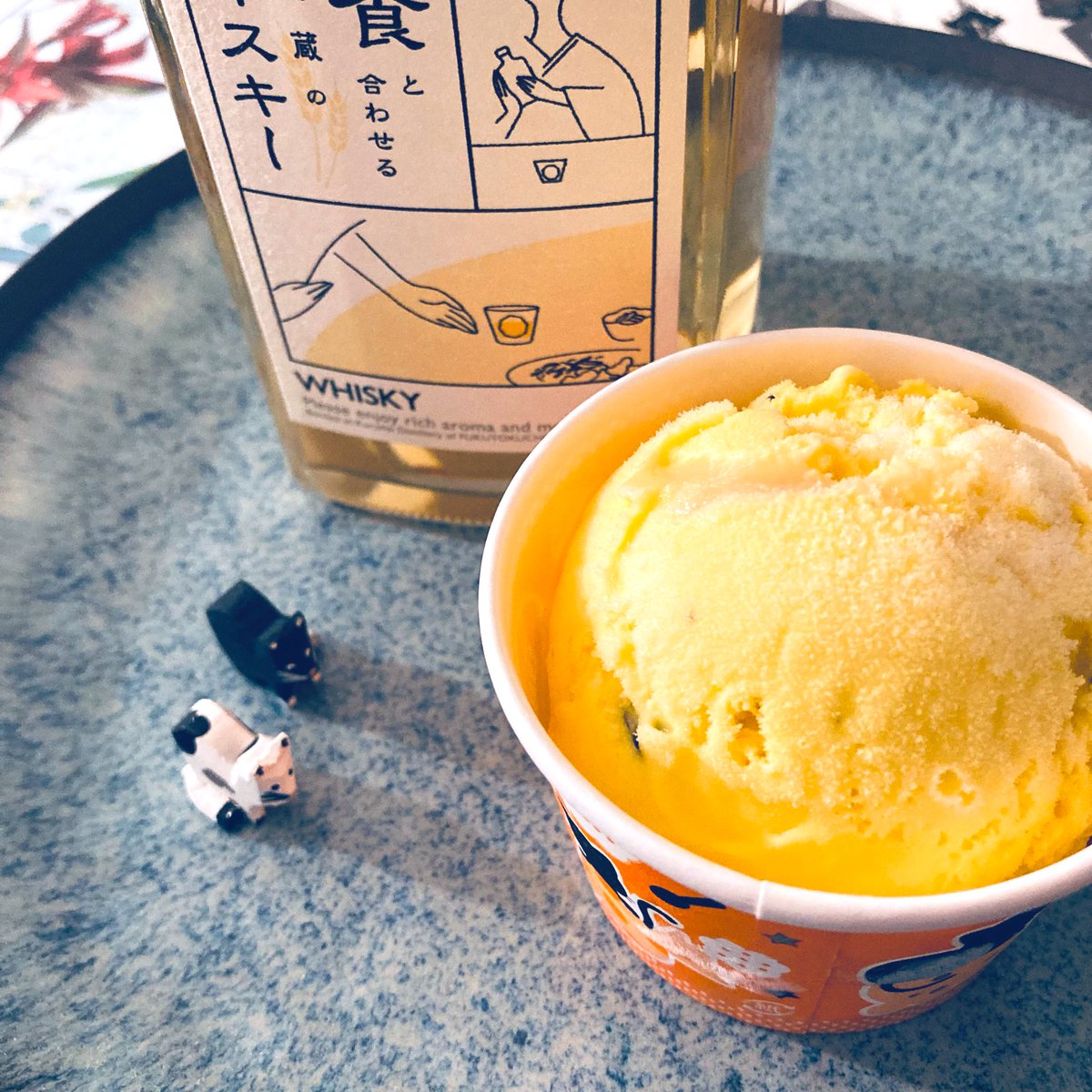 月夜のおさつバターとロックで幸🌟
お月見気分(ᐡ •͈ ·̫ •͈ ᐡ)🥂
#アイスクリーム #ウイスキー