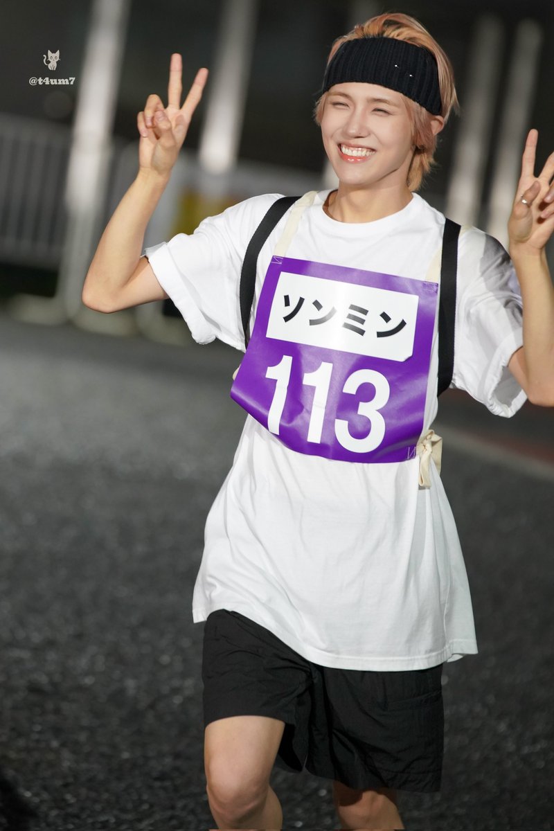 t4um7's tweet photo. オールスター感謝祭2025秋
赤坂5丁目ミニマラソン
ソンミンさん楽しそうだった！😄
#ソンミン
#성민
#CRAVITY
#オールスター感謝祭 https://t.co/BrojAjCu3U