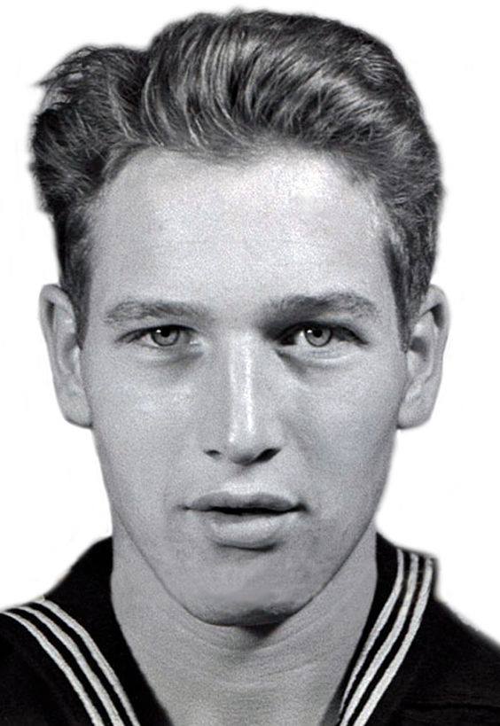 paulsportrait's tweet image. I #Colorized Paul Newman&apos;s boot camp photo a while ago. #photoshop